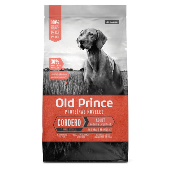 OLD PRINCE NOVEL PERROS CORDERO - ADULTOS MEDIUM Y LARGE