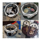 Corral Plegable Para Perro Y Gato