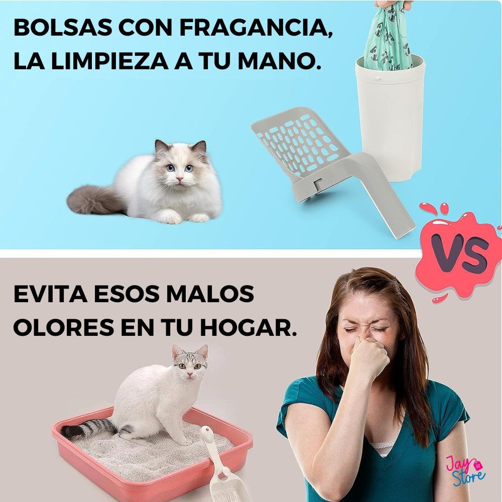 Tu Gato Como Limpiar El Arenero RECOGEDOR ARENERO PARA GATOS
