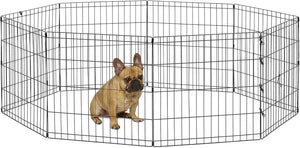 Corral para Perros Metalico, Plegable, Portatil