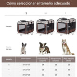 Perreras y jaulas para perros medianos, jaula portátil desplegable para mascotas