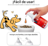 Aceite de salmón para perros y gatos, piel y pelaje saludables, aceite de pescado, Omega 3 EPA DHA