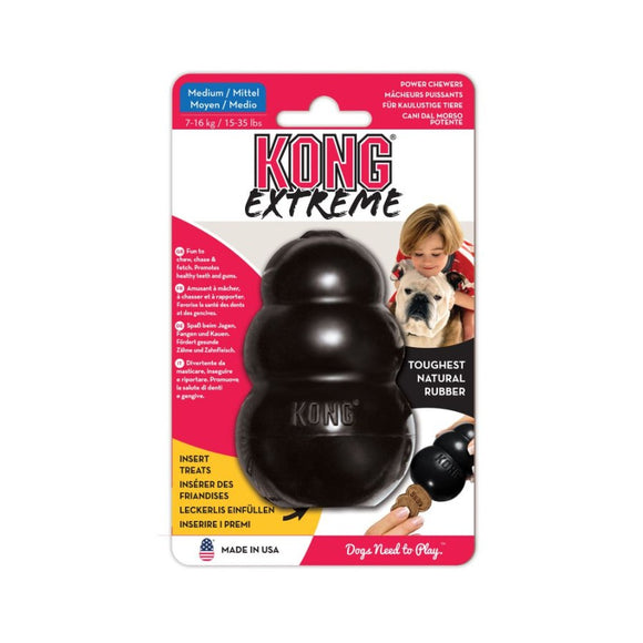 KONG PERRO CAUCHO EXTREME PORTAPASABOCAS