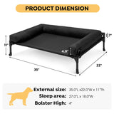 Cama elevada para perros, cama refrescante para perros de gran tamaño