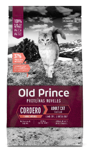 OLD PRINCE NOVEL GATOS CORDERO - ADULTOS INDOOR 1 KG