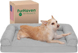 Cama ortopédica Furhaven para perros medianos y pequeños con cojines extraíbles y funda lavable, para perros de hasta 35 libras