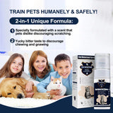 Spray disuasorio prémium para gatos, disuasorio seguro para interiores y exteriores para protección de muebles