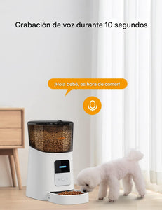 Comedero inteligente para mascotas de 6Lts