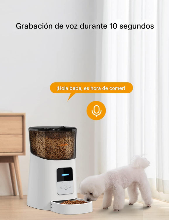 Comedero inteligente para mascotas de 6Lts