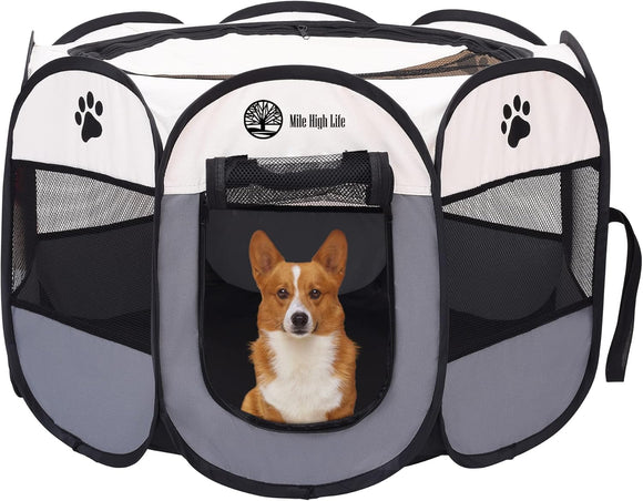 Corral Para Mascota Plegable e Impermeable