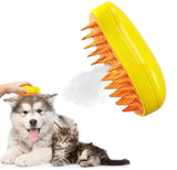 Pet Brush - Cepillo a Vapor para Perros y Gatos