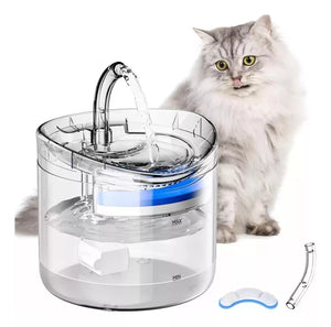 Fuente de agua para gatos y perros