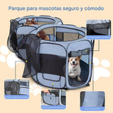 Corral Para Mascotas desplegable 2 en 1 extragrande para perros, 90 x 45 x 28 pulgadas de alto