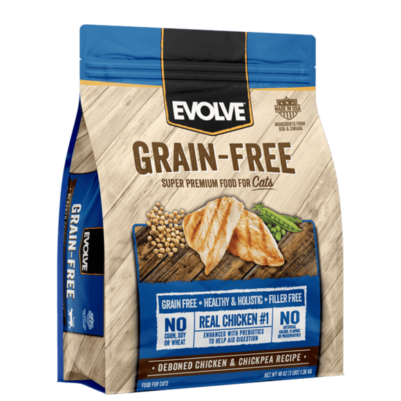 EVOLVE CAT GRAIN FREE - POLLO