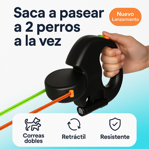 TyronControl - Correa Retractil Para Perros 360°