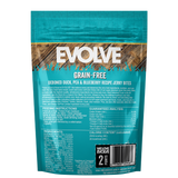 EVOLVE DOG SNACK GRAIN FREE JERKY DUCK - PATO 12 OZ -340 GR