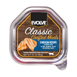 EVOLVE CAT CLASSIC BANDEJA CRAFTED MEALS POLLO 99 Gr.