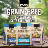 EVOLVE GATO GRAIN FREE  PESCADO