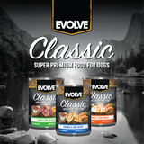 EVOLVE DOG CLASSIC LATA POLLO - 374 Gr