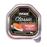 EVOLVE DOG CLASSIC BANDEJA CRAFTED MEALS SALMON 99 Gr.