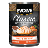 EVOLVE DOG CLASSIC LATA TURKEY  -  PAVO  13.2 OZ - 374 GR