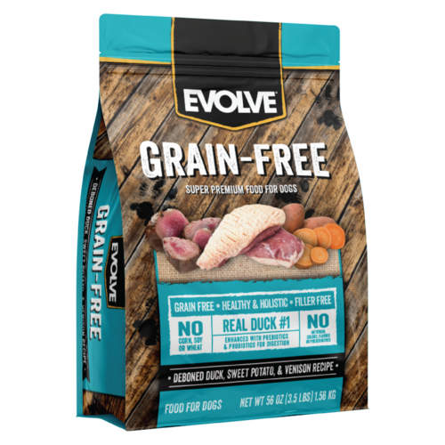 EVOLVE DOG GRAIN FREE DUCK - PATO