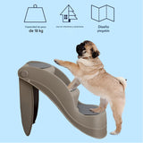 Escaleras plegables de plástico para mascota.