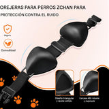 Orejeras para perros para protección contra el ruido, orejeras cómodas con cancelación de ruido para perros