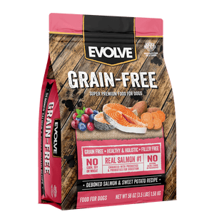 EVOLVE DOG GRAIN FREE SALMON