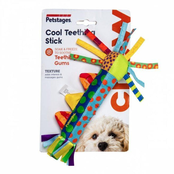 PETSTAGES PERRO COOL TEETHING STICK - Silycon Pet Colombia