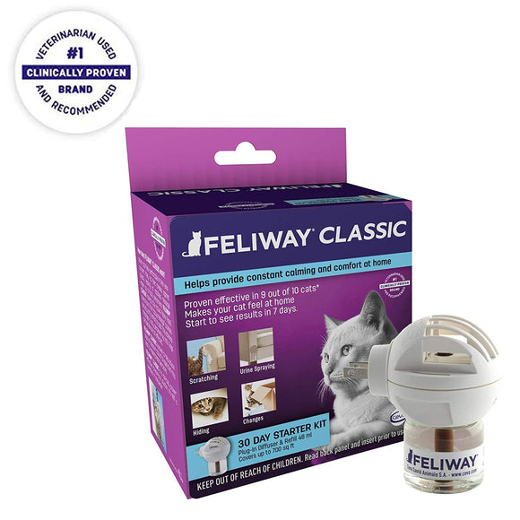 Difusor clásico Feliway para gatos (kit de inicio de 30 días) - Silycon Pet Colombia