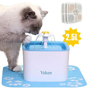 Dispensador de agua con fuente de agua para gatos y perros. - Silycon Pet Colombia