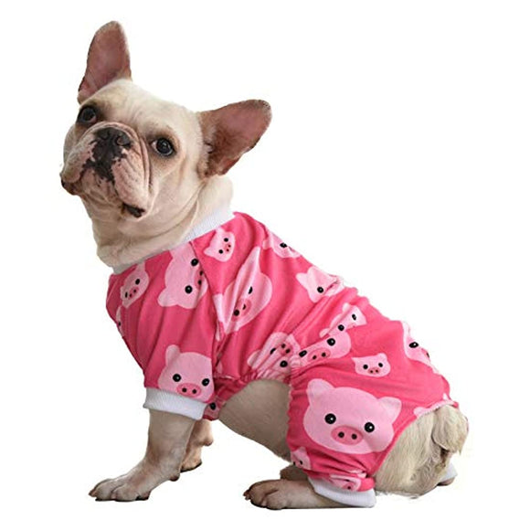 CuteBone - Bonito pijama estilo mameluco para perros, gatos