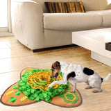 AWOOF Alfombrilla de alimentación para perros y mascotas, juguetes interactivos duraderos para rompecabezas para perros que fomentan las habilidades naturales de forrajeo