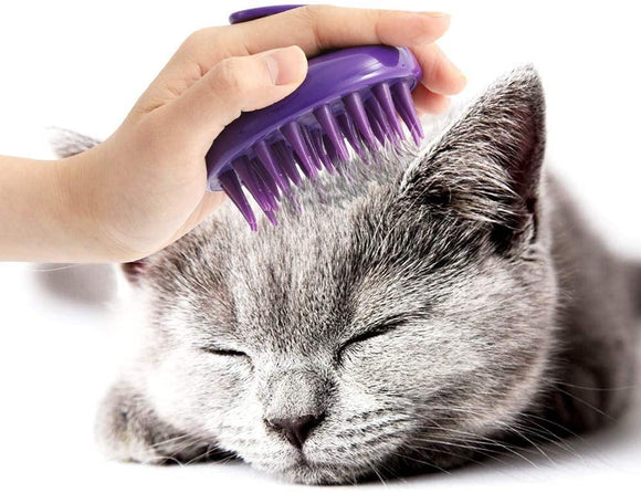Cepillo para Gatos Masajeador de silicona lavable - Silycon Pet Colombia