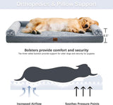 BFPETHOME - Cama Ortopedica Para Perros