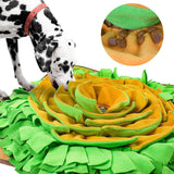 AWOOF Alfombrilla de alimentación para perros y mascotas, juguetes interactivos duraderos para rompecabezas para perros que fomentan las habilidades naturales de forrajeo