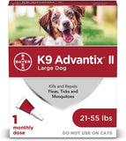 Tratamiento Antipulgas para Perros Grandes K9 Advantix II 21-55 Lbs - Silycon Pet Colombia