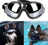 Gafas de sol para perros con correa ajustable para viajes, para perros, antiempañante