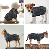Chaqueta de piel sintética suave para cachorros, abrigo impermeable para invierno.