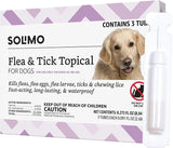 Solimo Tratamiento Antipulgas para Perros Grandes 45-88 Lbs - Silycon Pet Colombia
