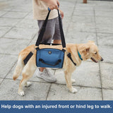Arnés de elevación para perros, mochila de emergencia para mascotas